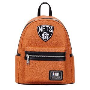 NBA Brooklyn Nets Basketball Logo Mini Backpack NWT